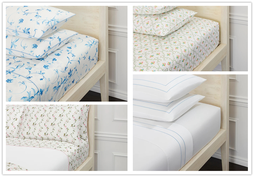 8 Exquisite Bedding Selections from Hill House Home